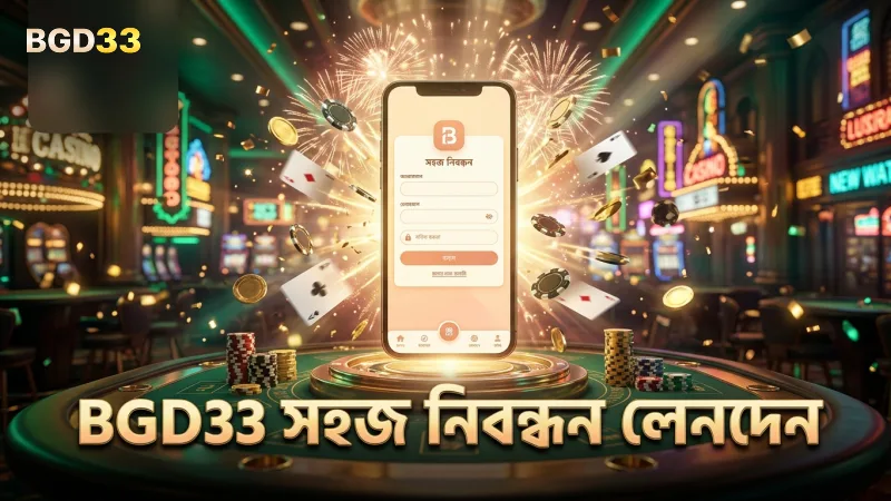 নিবন্ধন ও লেনদেন সহজ করার জন্য BGD33 ব্যবহার করুন।