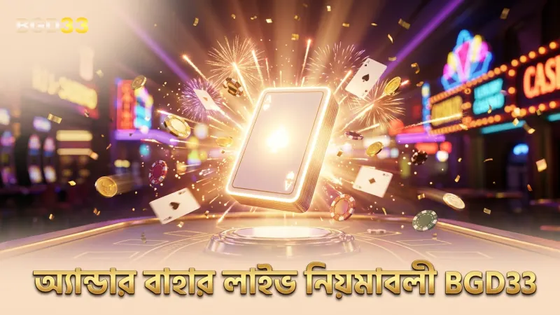 অ্যান্ডার বাহার লাইভ খেলার মৌলিক নিয়মগুলো অনুসরণ করুন