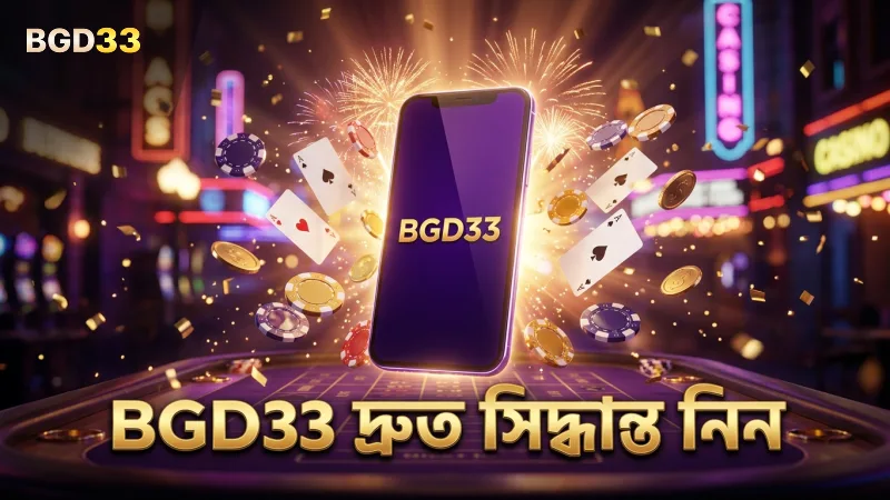 BGD33 ব্যবহার করে দ্রুত সিদ্ধান্ত নিন ও ম্যাচ উপভোগ করুন