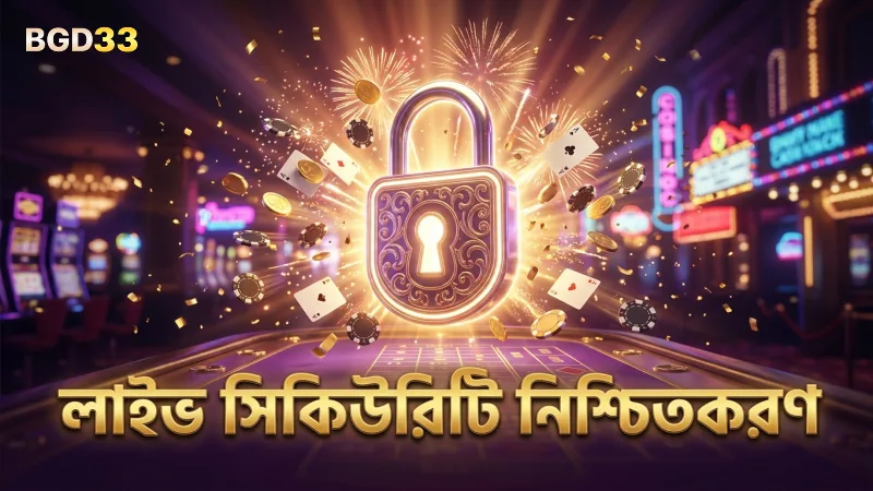 নিরাপদ খেলার জন্য লাইভ সিকিউরিটি এবং কার্ড সাফেলিং নিশ্চিত করুন
