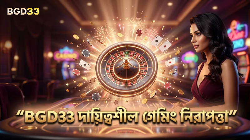 দায়িত্বশীল গেমিংয়ে BGD33 প্লেয়ারদের নিরাপত্তা নিশ্চিত।
