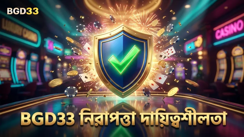 নিরাপত্তা এবং দায়িত্বশীল গেমিং নিয়ে BGD33 এর তথ্যসমৃদ্ধ সহায়তা