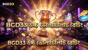 উচ্চ ভোলাটিলিটি স্লটে BGD33-এর বিশেষজ্ঞ রেটিং গুরুত্বপূর্ণ।