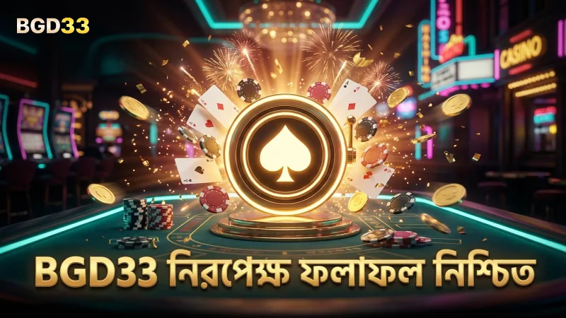BGD33 এর লাইভ ব্রডকাস্ট ফিডে নিরপেক্ষ ফলাফল নিশ্চিত করা হয়।