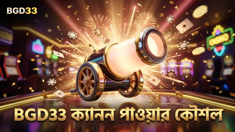 BGD33-এ বিভিন্ন ক্যানন পাওয়ার ব্যবহার করে পেআউট বাড়ানো যায়।