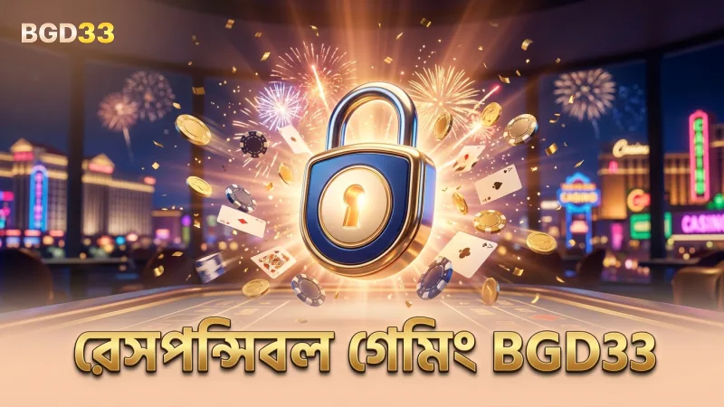 BGD33 প্ল্যাটফর্মে রেসপন্সিবল গেমিং এর গুরুত্ব ব্যাখ্যা করে।