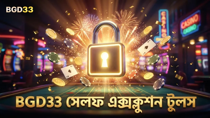 BGD33 এর সেলফ-এক্সক্লুশন টুলস প্লেয়ারদের সুরক্ষায় সহায়ক।
