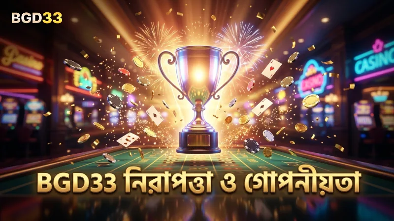 নিরাপত্তা ও গোপনীয়তা নিশ্চিত করে BGD33 প্ল্যাটফর্ম।