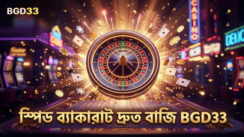 স্পিড ব্যাকারাটের দ্রুত বাজির অভিজ্ঞতা বোঝায়।
