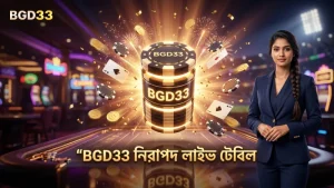 BGD33 লাইভ টেবিল নিরাপত্তার মান নিশ্চিত করে।