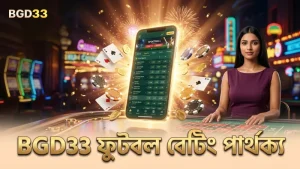 BGD33 সাধারণ ফুটবল বেটিং থেকে পার্থক্য নির্ধারণে সাহায্য করে