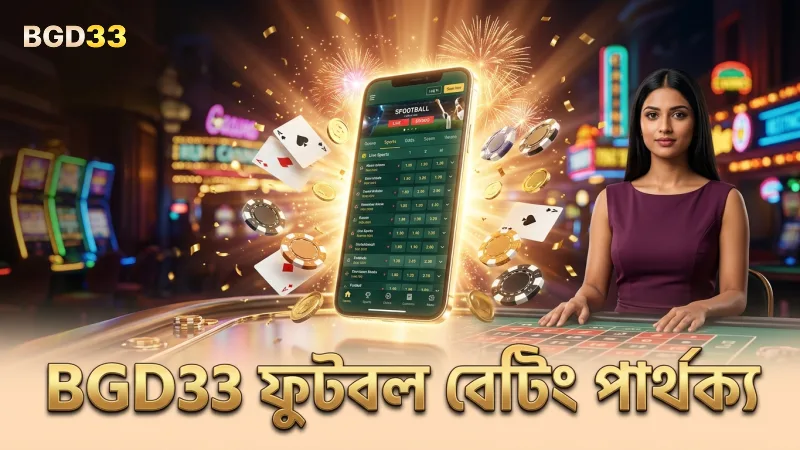 BGD33 সাধারণ ফুটবল বেটিং থেকে পার্থক্য নির্ধারণে সাহায্য করে